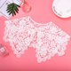 thumbnail image 3 of unbranded Cotton Lace Floral Fake Collar White Embroidery Shawl Sleeveless Comfortable, 3 of 5