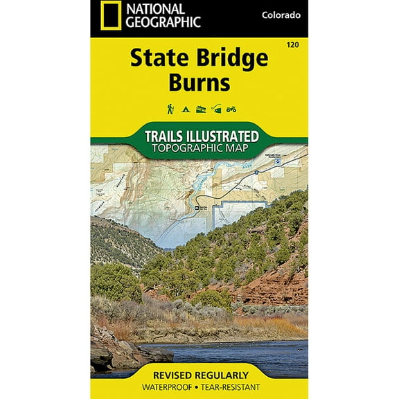 National Geographic Trails Illustrated Map: State Bridge / Burns #120 - Explore the Colorado Rockies with Confidence!