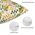 thumbnail image 3 of Pofeuu Lemon Print Double-sided plush pillowcase Square Throw Pillow Covers Pillows Cover for Living Room Bedroom Sofa Couch Cushion Cover（No pillow core）-22"x22", 3 of 7