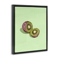 thumbnail image 2 of Stupell Industries Art Deco Green Glimmer Kiwi Black Floating Frame Canvas Art, 17 x 21, by LISH Creative, 2 of 8