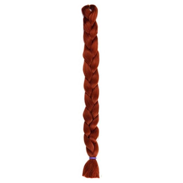 41inch Women Long Braiding Hair Synthetic High Temperature Fiber extensions blue Pure Color Braid Hair Extensions