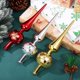thumbnail image 5 of 3 piezas de adornos para la punta del árbol de Navidad, adornos decorativos para la punta del árbol, decoraciones navideñas, 5 of 8