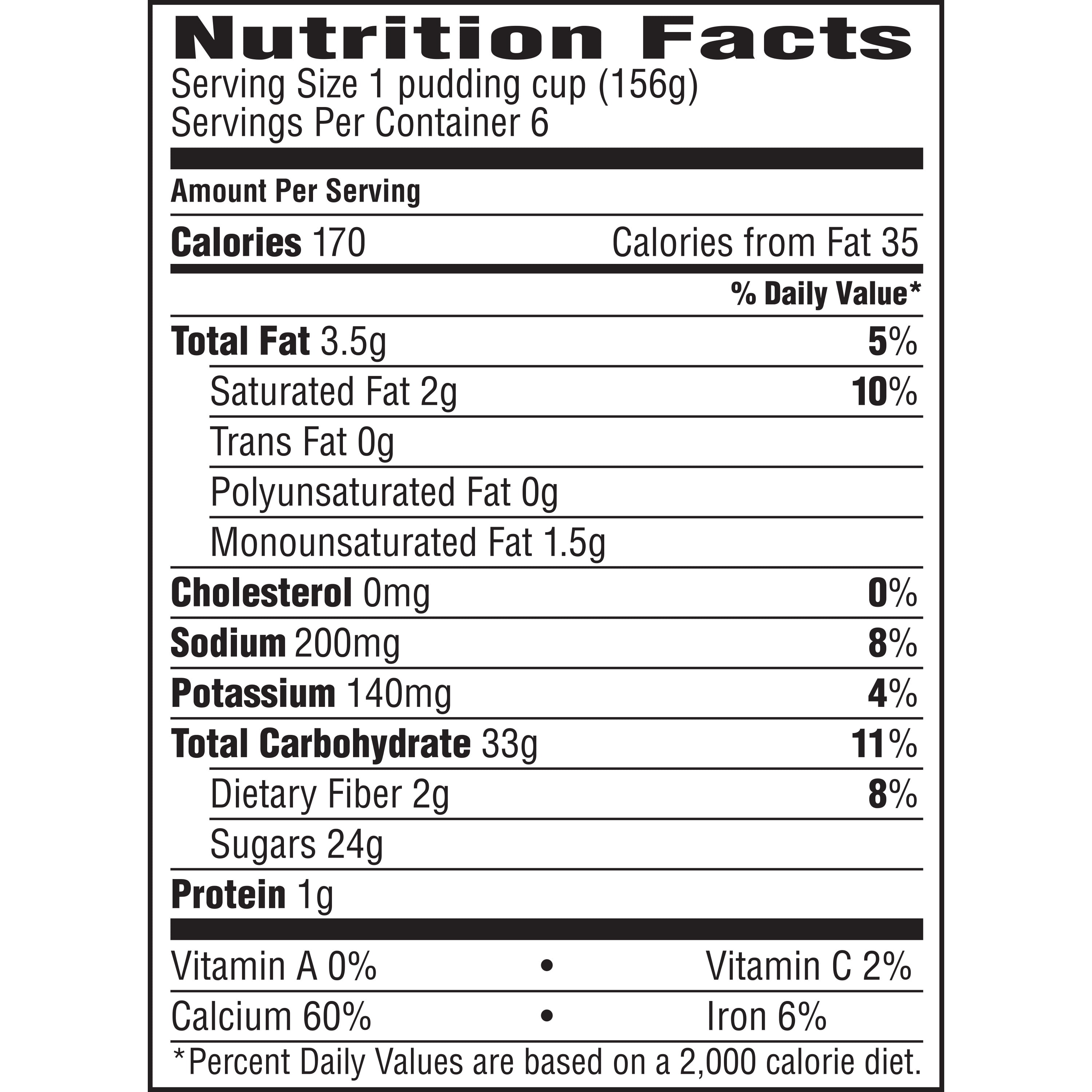 Snack Pack Vanilla Pudding Nutrition Information Besto Blog Snack Pack Vanilla Pudding Nutrition Information Besto Blog