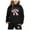 A27 Black, variant on FASHOFT Girls 2 Piece Outfits Sweatsuit Kids Bow Graphic Hoodies Sweatshirt and Sweatpants Set with Pockets Valentines Day Tracksuit Black