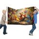 thumbnail image 2 of Nick Jonas Bandera impresa con temática, regalo perfecto para fanáticos, amigos y familiares, y adecuada para actividades al aire libre e interiores, decoraciones de fiesta.40cm×60cm, 2 of 6