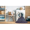 thumbnail image 2 of Ahgly Company Machine Washable Indoor Rectangle Abstract Slate Blue Grey Blue Area Rugs, 7' x 10', 2 of 7