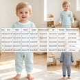 thumbnail image 3 of mgoYE Toddler Baby Boy Clothes Cute Set Long Sleeve Sweatshirt Pullover Top Pant Fall Winter Outfits, 3 of 9