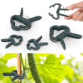 thumbnail image 2 of 80 Pieces Of Plant Clips Stable Clips Plant Clips For Plants Securing Supports Planting Rose Arches Climbing Aids (40 Large + 40 Small), 2 of 6