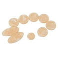 thumbnail image 4 of UPGRATOR 9Pcs Set Key Button with Light Yellow Shell for Saxophone Accessories 1.47 x 1.47 x 0.25 in, 4 of 8
