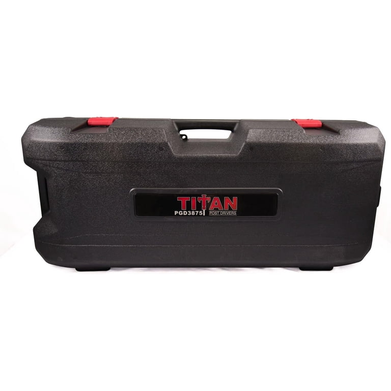 Titan PGD3875 Gas Powered Fence Post Driver, 4 Inch Barrel, 1.3 HP