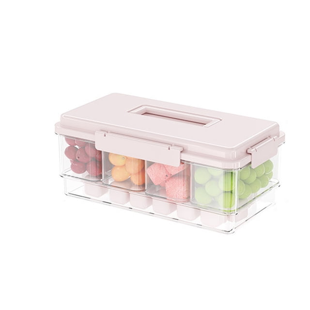 Yuarrent Caja de refrigeración ABS para acampar, ideal para aventuras al aire libre. Caja de refrigeración helada. Un sabor. Kits de desorden para acampar rosa