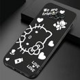 thumbnail image 1 of Sanrio Hello Kitty Cute Phone Case for Xiaomi Poco X3 Pro F1 X4 NFC C50 C51 C40 F4 GT X5 M3 M5 M5s M4 C55 Black Soft Cover ZR, 1 of 7