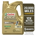 thumbnail image 1 of Castrol Edge Extended Performance 5W-20 Advanced Full Synthetic Motor Oil, 5 Quarts, 1 of 4