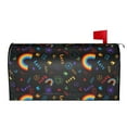 thumbnail image 3 of Fotbe Cartoon Pride Lgbt Mailbox Covers Post Letter Box Cover Garden Decor Standard Size-25.5x21 in, 3 of 9