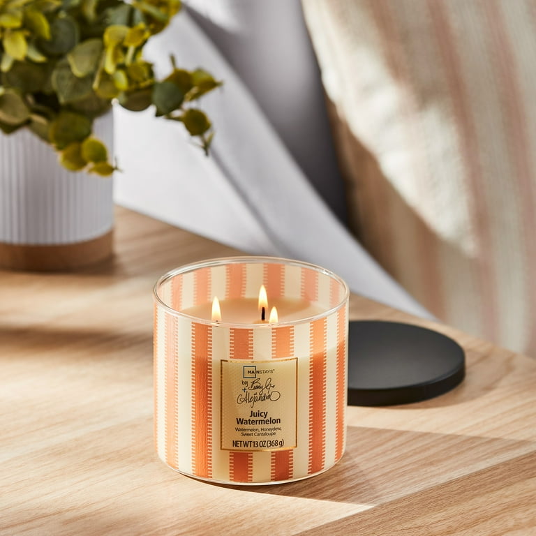 Mainstays by Becky G. & Alejandra 3-Wick Juicy Watermelon Candle