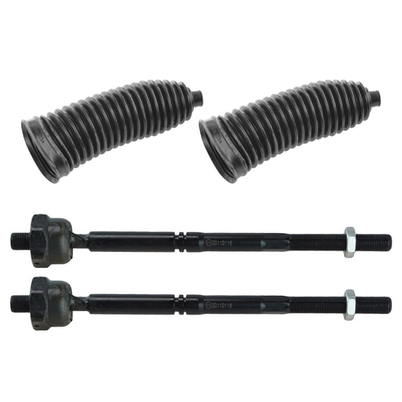 TRQ Inner Tie Rod Set Fits 2004-2008 Ford F-150 2006-2008 Lincoln Mark LT PSA27277