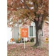 thumbnail image 5 of Aluminum Yard Stake Outdoor Fall Decor Rustic Garden Stake Autumn Yard Sign Give Thanks Lawn Ornaments for Porch Garden Home Patio Harvest Thanksgiving Halloween Decorations, 5 of 6