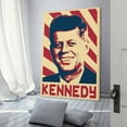 thumbnail image 3 of 35th President of The United States John F. Kennedy Poster Home Decor Poster Wall Art Hanging Picture Print Bedroom Decorative Painting Posters Room Aesthetic 12x18inch(30x45cm), 3 of 6