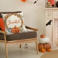 thumbnail image 5 of PALIFEUR Fall Throw Pillow Covers, 18 x 18 Inch Autumn Thanksgiving Pillow Covers, Hallolween & Fall Decor Pumpkin Pillow Case, Maple Leaves Decorative Pillow Case for Couch Patio Bench, 5 of 7