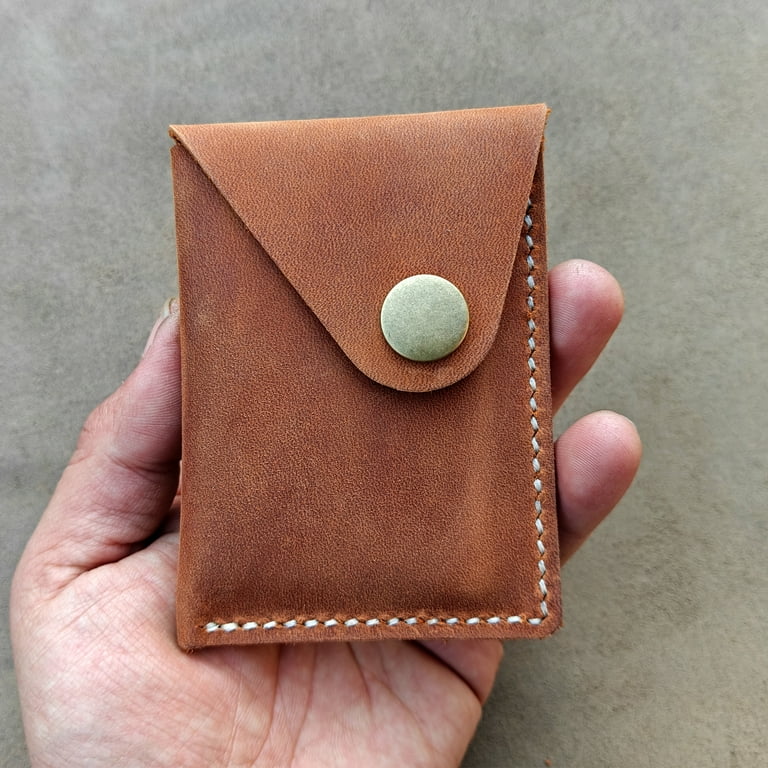 Amazon.com: EASTNIGHTS Credit Card Holder Slim Wallet  7894 Slim Wallet and 6-8 Cards Minimalist Leather Credit Card Holder Front main image 1