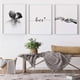 thumbnail image 5 of Paquete de 3 pinturas sin marco Colgando de pared Pósters Inpandido impermeable Dibujo de moda Imagen de decoración de moda AweSitey HA010675-00, 5 of 6