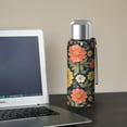 thumbnail image 5 of 20 Oz Pioneer Flower Coffee Tumbler Double Wall Insulated Stainless Steel Water Bottle | Metal Reusable Thermoses Flask with Cup Cap | Leak & Sweat Proof with Anti-Dust Lid, 5 of 7