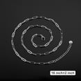 thumbnail image 3 of UMAOKANG 10 Pack 16 Inch Necklace Chains Bulk, Stainless Steel Link Paperclip Chain with Lobster Clasps for DIY Jewelry Making, 3 of 7