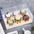 thumbnail image 3 of Bake Swirl 12-Pack Clear Cupcake Boxes, 6 Count Cupcake Containers Plastic 6 Cupcake Carrier Holder for Treat Dessert Cookies Muffins Pastry Party Baby Shower Wedding Fundraiser, 3 of 5
