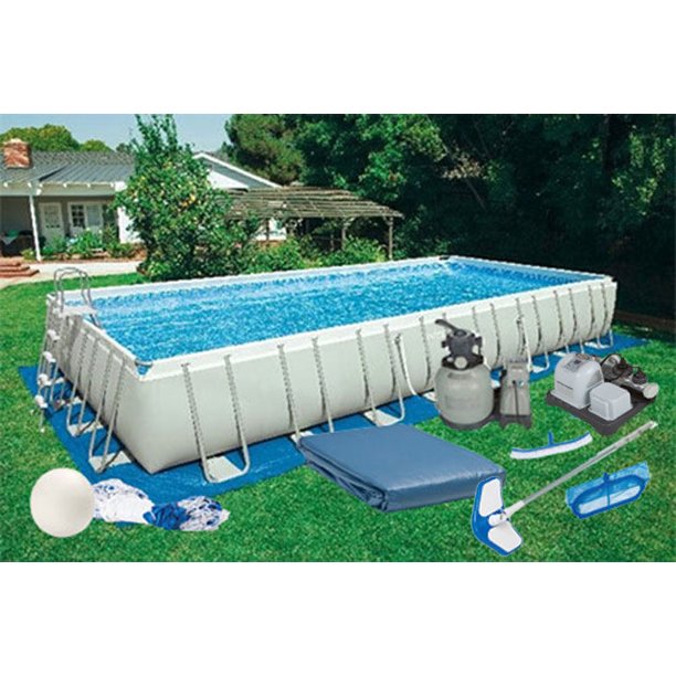 12 foot rectangle pool