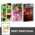 thumbnail image 4 of Minkissy Micro Ornament Miniature Copper Money Golden Plastic 1 Set for Home Decoration, 4 of 4