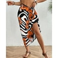 thumbnail image 4 of Bsubseach Colorful Florals Sarong for Women Swim Suit Cover Up Pareo Wraps Beach Long Skirt, 4 of 6