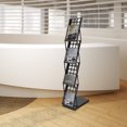 thumbnail image 4 of Foldable 4-layer Magazine Rack Iron Brochure Literature Display Stand Organiser, 4 of 19
