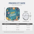 thumbnail image 3 of Naloa Happy Easter Print 2-Piece Windshield Sunshade,Foldable Car Front Window Sun Shades,for Most Sedans SUV Truck-Small, 3 of 6