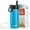 Sky Blue, variant on Mollcity 16oz Stainless Steel Water Bottle with Straw - Sleek Leakproof Tumbler for Travel, Gym & Work, Trendy Modern Design (Sky Blue)