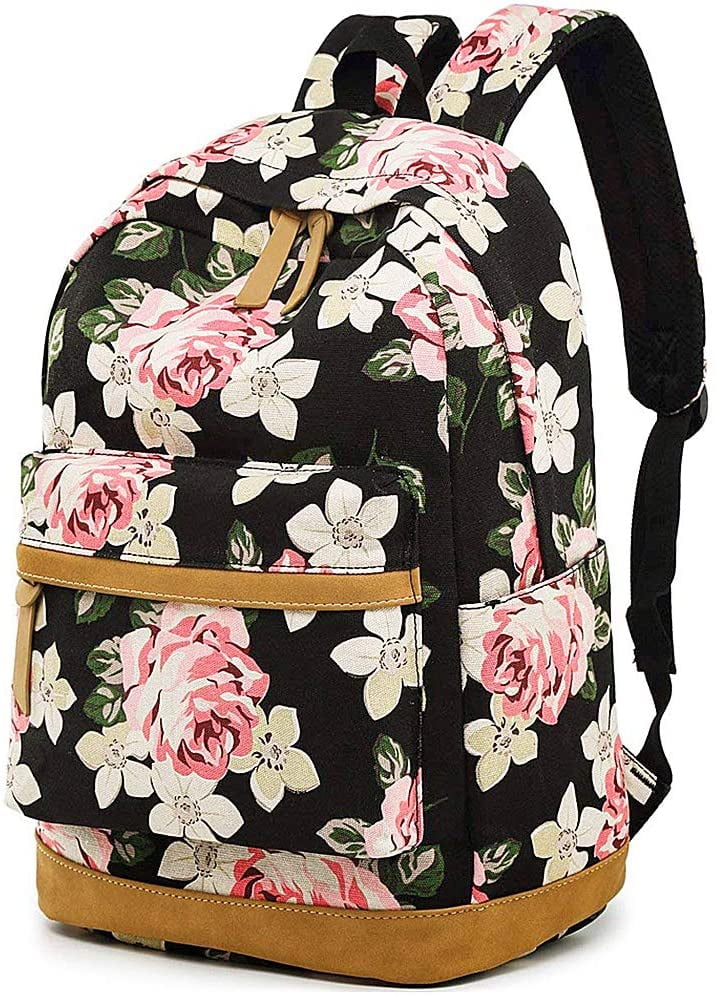flower backpacks for school