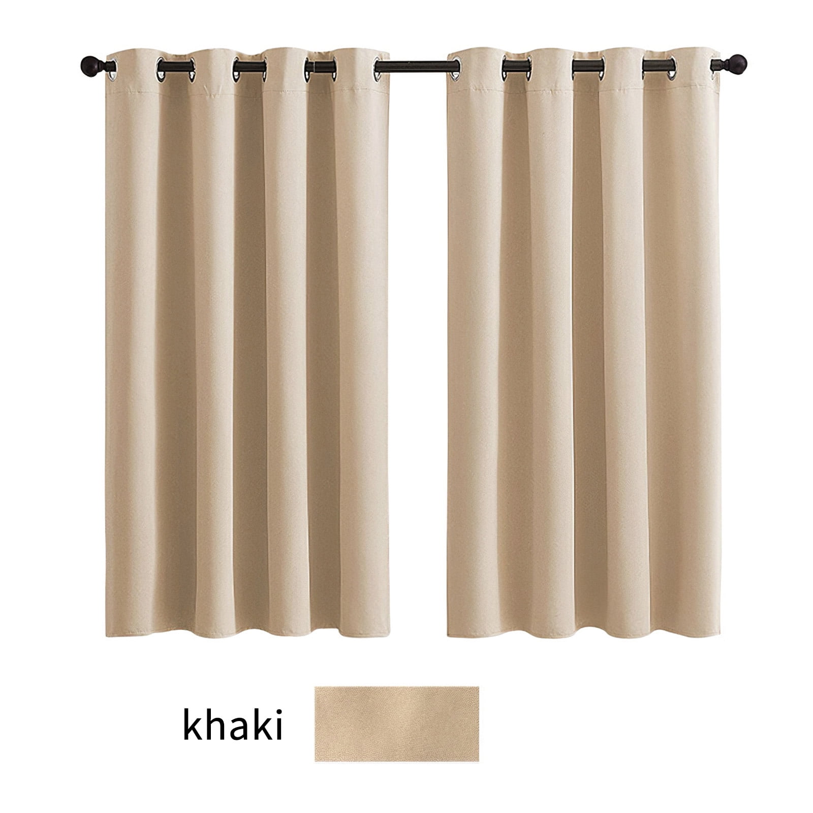Blackout Blind Curtains Space Divider Ceiling to Floor Blackout Curtain