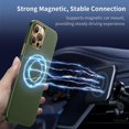 thumbnail image 5 of FYBTO Magnetic Slim Designed for iPhone 12 Pro Max Case Ultra Thin Non-Slip Matte Surface Hard PC Compatible with MagSafe Accessories iPhone 12 ProMax Case 6.7'', Dark Grey, 5 of 5