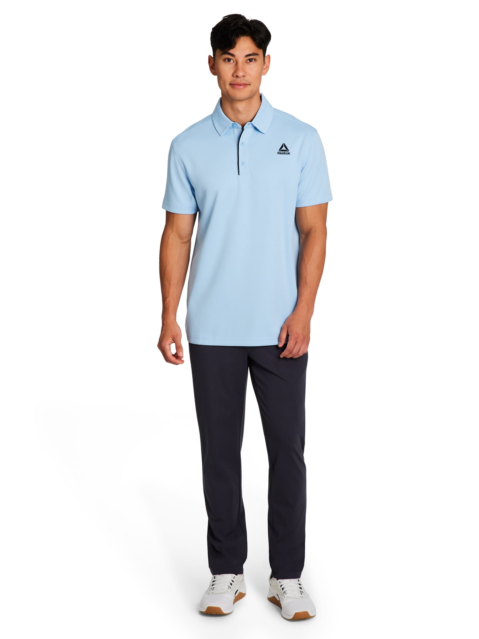 Reebok Men's and Big Men's Performance Polo Shirt, Sizes XS-5XL