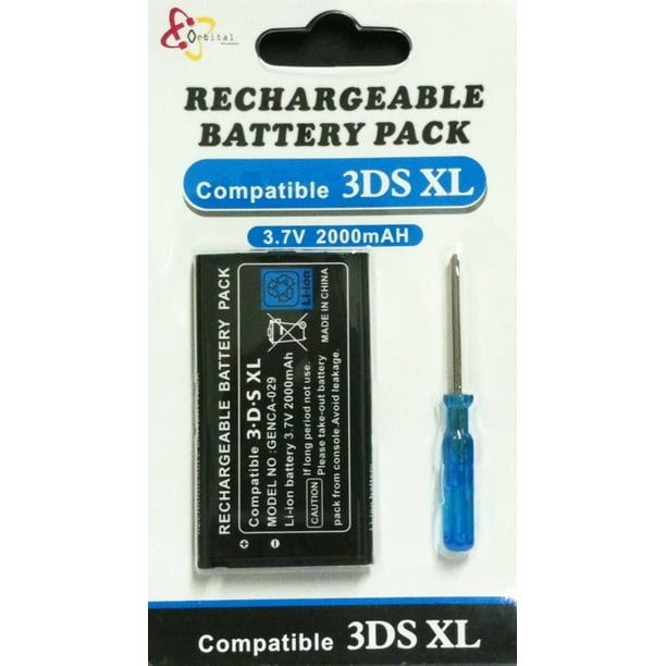 Rechargeable Replacement Battery Pack for the Nintendo 3DS XL with