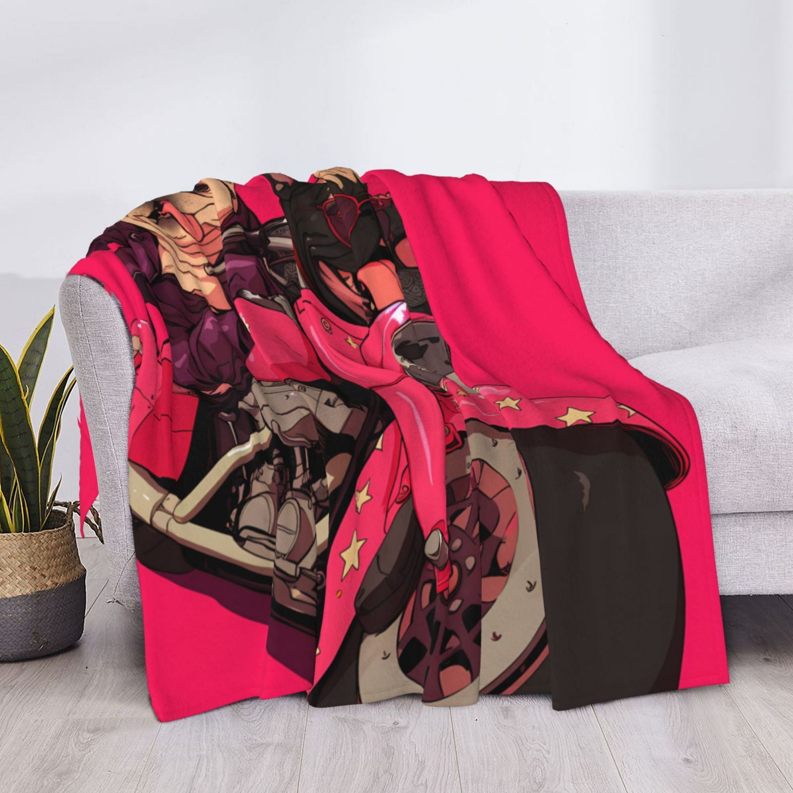 Throw Blanket for Couch - Cool Puppy Dog No.117 Soft Comfy Lightweight Cozy Warm Throw Blanket, Fuzzy Plush Flannel Blanket & Throws for Sofa and Bed All Season