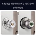 thumbnail image 3 of Tuya Smart Lock Keyless Entry redondo compatible con Bluetooth para puerta de 35-55 mm de espesor JShteea El nuevo, 3 of 9