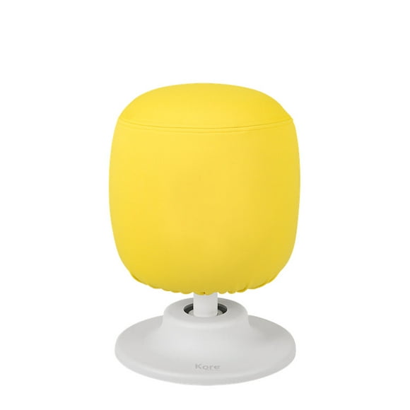 Tabouret Pivotant Ajustable pour Enfants Petit (13 à 17) Jaune