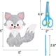 thumbnail image 3 of Kit de costura artesanal Kit de costura artesanal con animales para niños Kit de costura educativa para principiantes, niños y niñas, 3 of 7