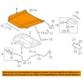 thumbnail image 3 of CAPA Fits 10-18 4Runner Hood Panel Assembly Primed Steel TO1230218 5330135210, 3 of 5