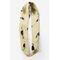 thumbnail image 2 of Bimba Beige Toucan Bird Pure Silk Printed Scarf Dupatta Head Neck Wrap Bandanas For Women 40 x 80 Inches, 2 of 6