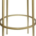 thumbnail image 5 of Trent Home 30" Contemporary Iron Metal Barstool in Brushed Gold, 5 of 5