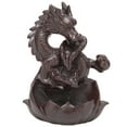 thumbnail image 1 of Incense Cone Base,Dragon Incense Burner Smoke Backflow Incense Burner Incense Stick Holder Enhanced Features, 1 of 8