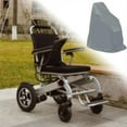 thumbnail image 3 of Universal Wheelchair Cover for Electric & Manual Chairs - Wear-resistant Dustproof Foldable Storage Protection for ElderlyBGrey, 3 of 5