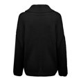thumbnail image 6 of IROINNID Reduced Womens Sweater Turtleneck Pullover Sweater Solid Color Loose Mid-Length Comfy Long Sleeve Sweater, 6 of 6