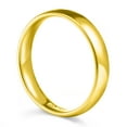 thumbnail image 2 of Genuine Solid 14k Yellow or White Gold 4mm Comfort-fit Polished Wedding Band for Men/Women Sizes 4-12, 2 of 7
